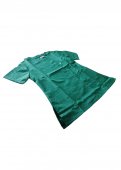 Bluza medicala cu capse- verde