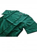Bluza medicala cu capse- verde