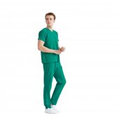 Costum medical verde unisex - Model Classic Flex