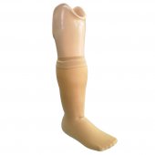 Proteza de gamba modulara cu manson silicon