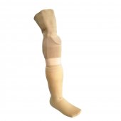 Proteza de gamba modulara cu manson silicon